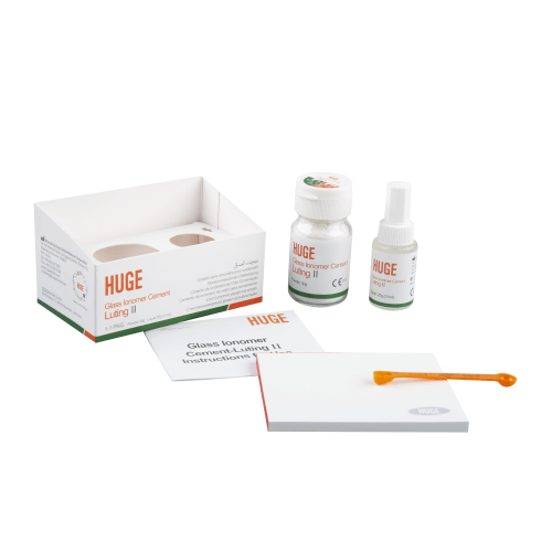 گلاس آینومر لوتینگ هیوج huge