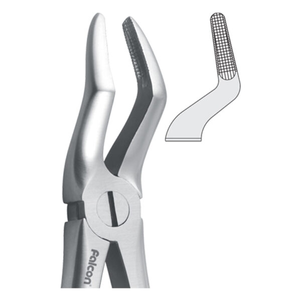 فورسپس آناتومیک ریشه کش بالا fig:51