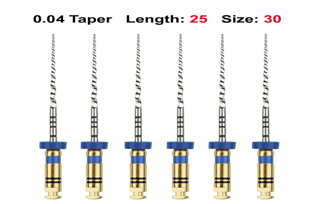 فایل روتاری تیپر Pliancy Gold