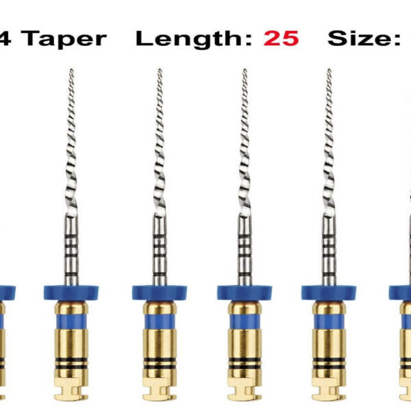 فایل روتاری تیپر Pliancy Gold