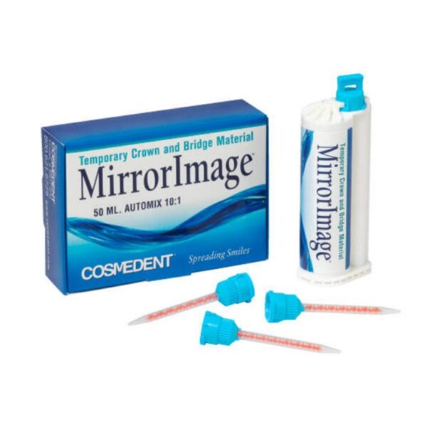 کامپوزیت ساخت روکش موقت کازمادنت Cosmedent Mirror Image