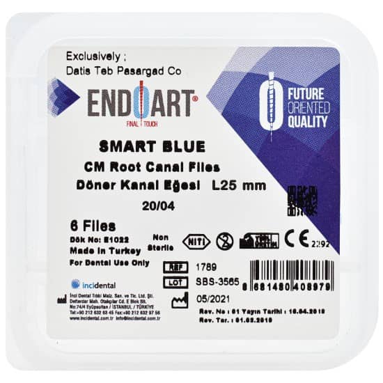 فایل روتاری اندوآرت بلو تاچ 6 درصد