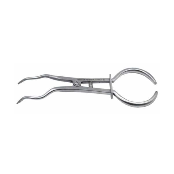 فورسپس کلمپ دو خم 170mm