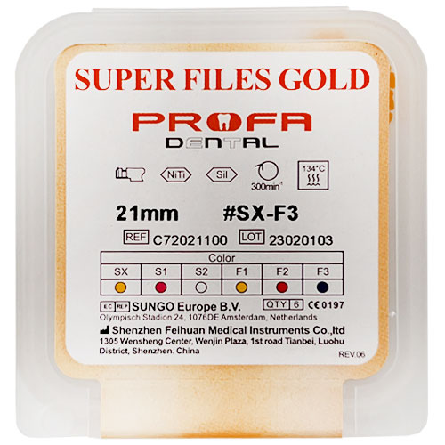 خرید فایل روتاری پروفا آبی 25 Profa Super File Blue [1405 ]
