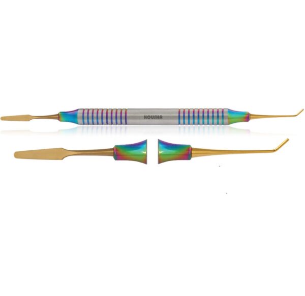 قلم کامپوزیت دسته هالو Mini Spatula Palcer Plugger کوشا قلم کامپوزیت دسته هالو Mini Spatula Palcer Plugger کوشا