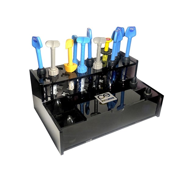 استند کامپوزیت ١٧ خانه دودی همراه با محفظه میکروبراش و باندینگ