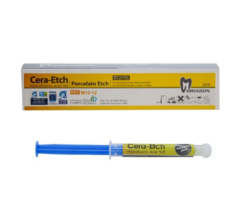اسید اچ پرسلن مروابن Cera Etch Porcelain HF 9%