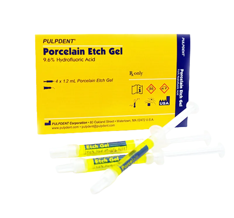 اسید اچ پرسلن پالپ دنت Porcelain Etch Gel Pulpdent