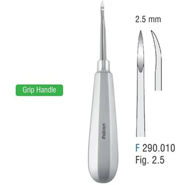 الواتور ریشه مستقیم هالو Falcon-Heidebrink 2.5mm