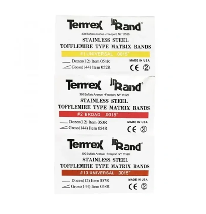 خرید نوار ماتریکس تمرکس Temrex Sectional Matrix