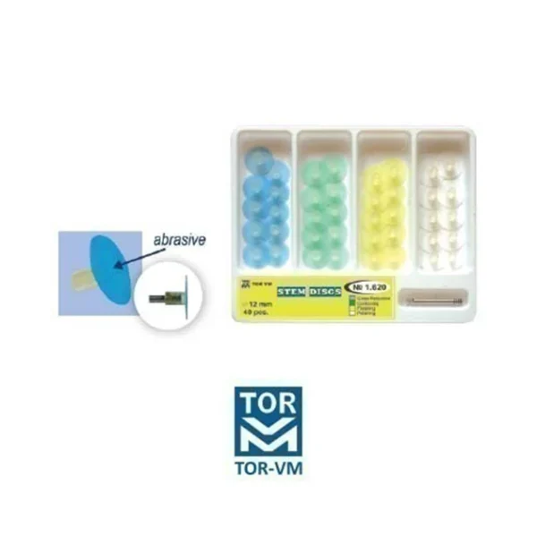 کیت ديسک پرداخت بدون مرکز TorVM Stem Discs Kit