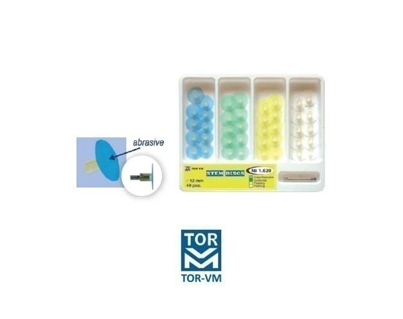 کیت ديسک پرداخت بدون مرکز TorVM Stem Discs Kit