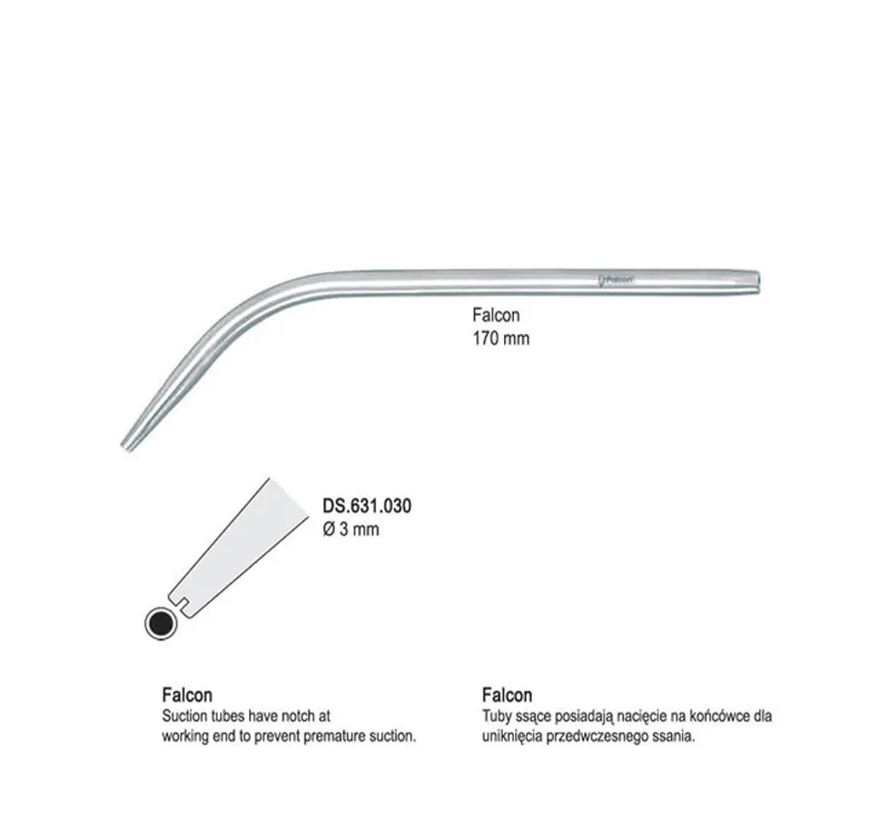 سرساکشن جراحی FALCON Ø3.0mm 9FG فالکن