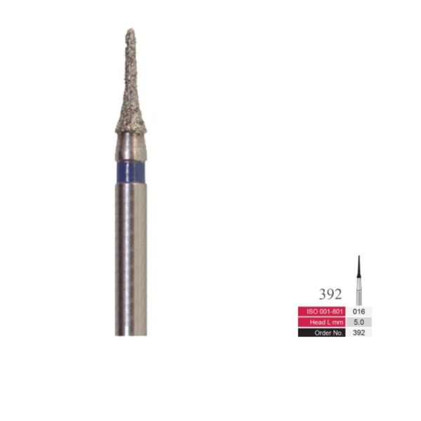 فرز الماسی دسته نقره ای (جهت استفاده توربین) BTM مدل 392