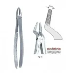 فورسپس ریشه کش بالا نوک ویژه fig:51M