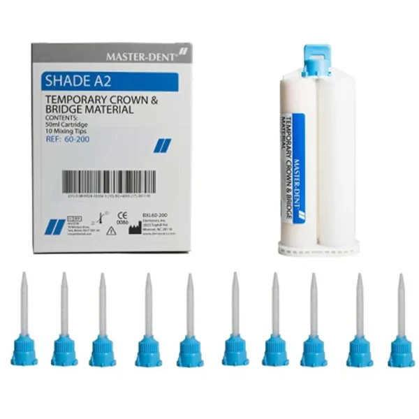 میکسر روکش موقت و مواد قالب گیری 50 عددی مستردنت MasterDent