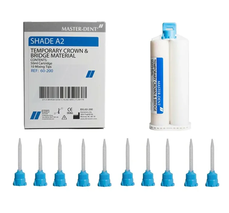 میکسر روکش موقت و مواد قالب گیری 50 عددی مستردنت MasterDent