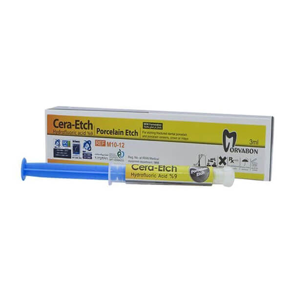 ژل پرسلن اچ (ژل هیدروفلوریک اسید 9.5%) Dentex