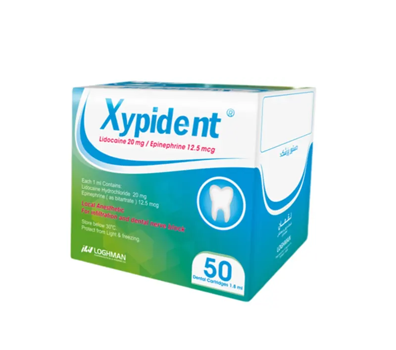 کارپول زایپی دنت 2% لقمان (بی حسی لیدوکائین)