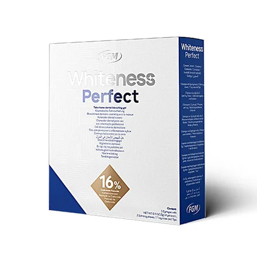 کیت بلیچینگ خانگی FGM مدل Whiteness Perfect 16%