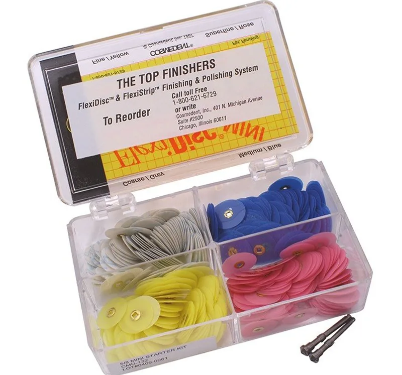 کیت دیسک پرداخت کامپوزیت ۴۰۰ عددی کازمادنت Cosmedent FlexiDisk- کیت دیسک پرداخت کامپوزیت ۴۰۰ عددی کازمادنت Cosmedent FlexiDisk-