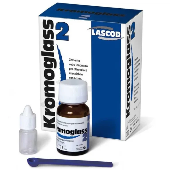 گلاس آینومر سلف لاسکود لوتینگ Lascod KromoGlass 2