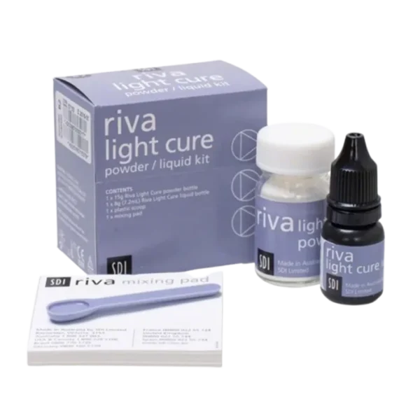 گلاس آینومر پودر و مایع ریوا لایت کیور SDI
