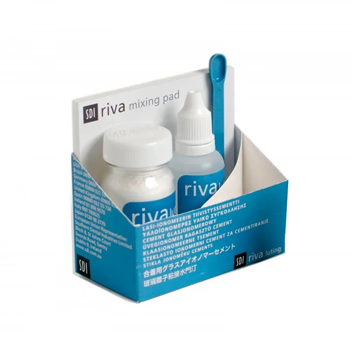 گلاس آینومر پودر و مایع ریوا لوتینگ SDI riva luting