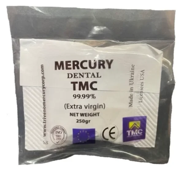 جیوه دندانپزشکی 99.99 درصد Mercury Dental Grade