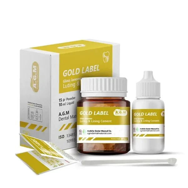 سمان گلاس آینومر لوتینگ گلد AGM Gold